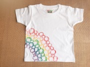 名前入り手描きTシャツ　BLOOMIE