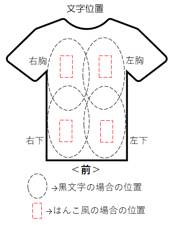 名前入り手描きTシャツ　BLOOMIE