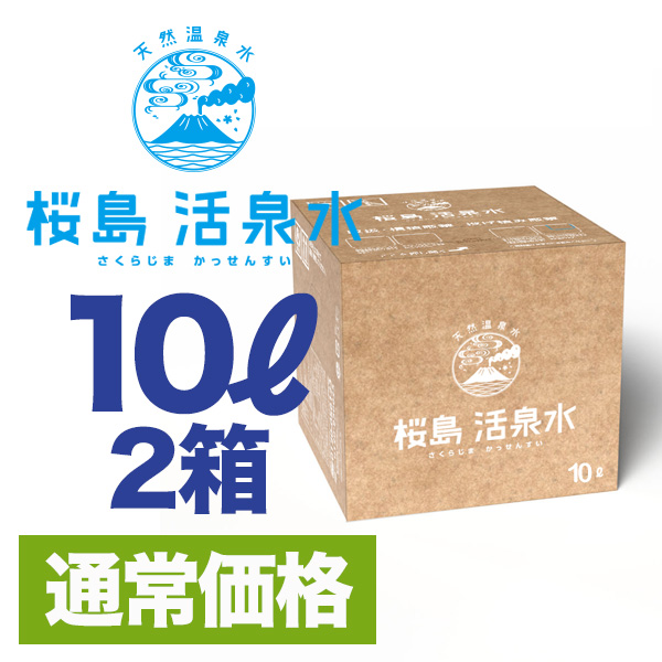 １０リットル箱型２箱セット （送料別）
