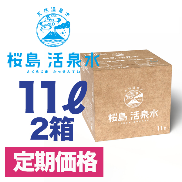 １１リットル箱型２箱セット 【定期コース】（送料別）
