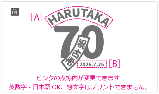 デザインショップブルーワールド,古希デザイン集