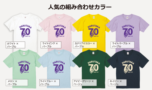 デザインショップブルーワールド,古希デザイン集