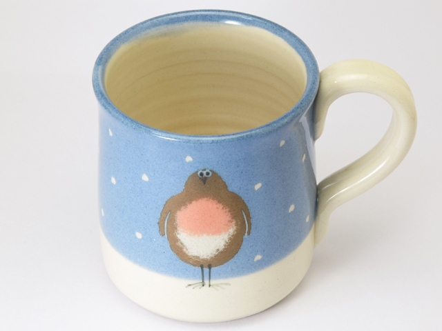 2点セット　Jane Hogben マグ 2点セット Jane Hogben マグ（雪のロビン マグカップ イギリス