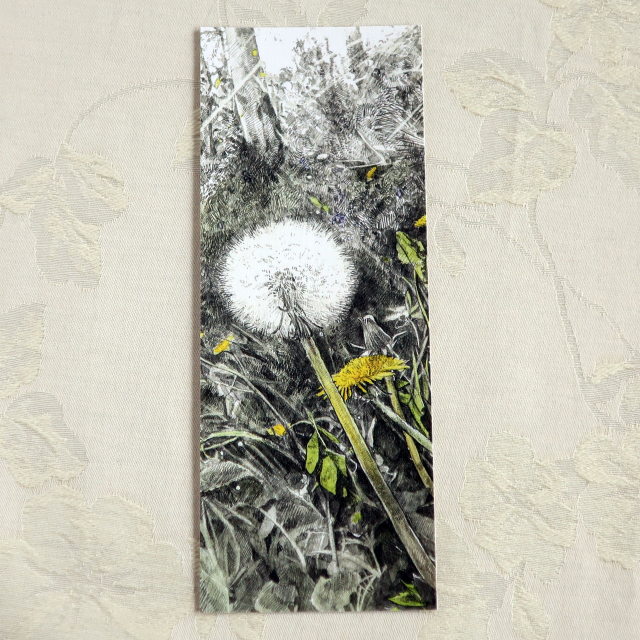 たんぽぽ　しおり　ブックマーク