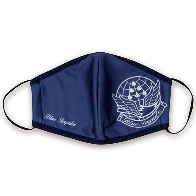 【ブルーインパルスの店 オリジナル】ブルーインパルスマスク ビックロゴ（ネイビー）
