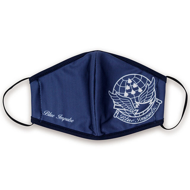 【ブルーインパルスの店 オリジナル】ブルーインパルスマスク ビックロゴ（ネイビー）