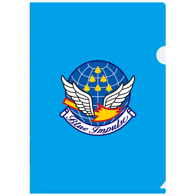 ブルーインパルス クリアファイル 2枚セット（粒木友香里氏撮影）