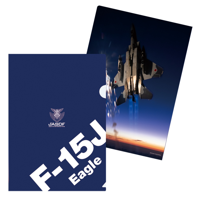 ブルーインパルス グッズ】黒澤英介氏撮影 F-15の写真のクリア