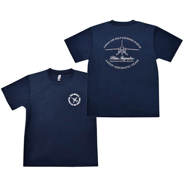 【航空自衛隊 グッズ】ASD-076 航空自衛隊 Ｔシャツ ブルーインパルス [正面] (S～XXL)
