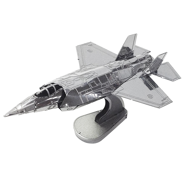 【自衛隊 グッズ】メタリックナノパズル F-35