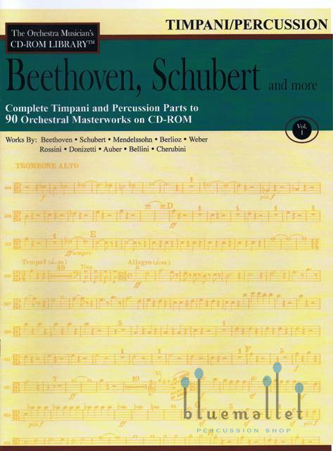 The Orchestra Musician's CD-ROM Library Volume 1 : Beethoven, Schubert and more