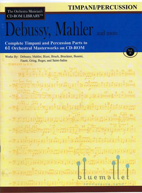 The Orchestra Musician's CD-ROM Library Volume 2 : Debussy, Mahler and more