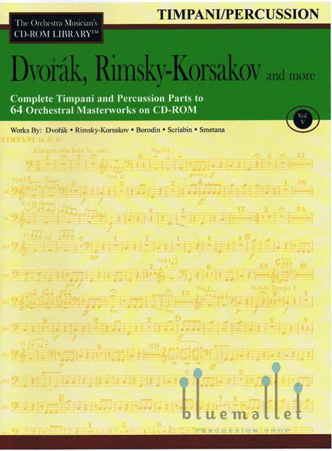 The Orchestra Musician's CD-ROM Library Volume 5 : Dvorak, Rimsky-Korsakov and more