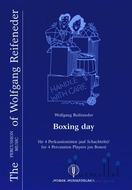 Reifeneder , Wolfgang - Boxing Day (スコア・パート譜セット)