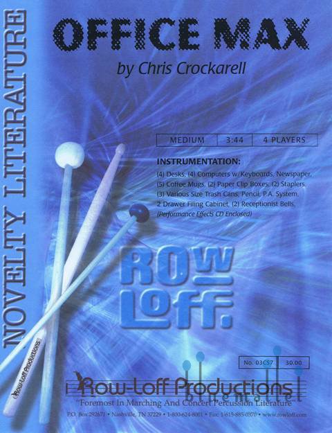 Crockarell , Chris - Office Max (スコア・パート譜セット)
