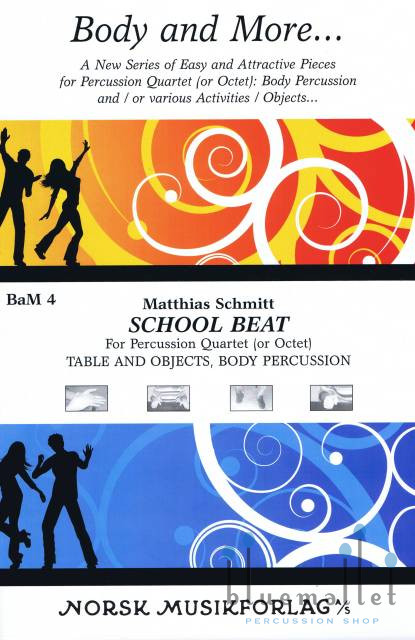 Schmitt , Matthias - School Beat (スコア・パート譜セット)
