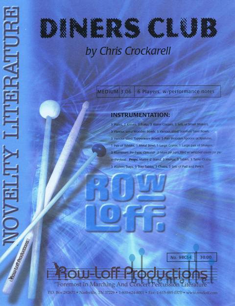 Crockarell , Chris - Diners Club (スコア・パート譜セット)