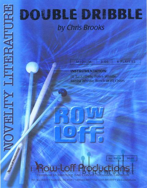 Brooks , Chris - Double Dribble (スコア・パート譜セット)