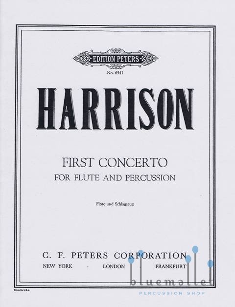 Harrison , Lou - First Concerto for Flute & Pecussion (スコア3冊セット)