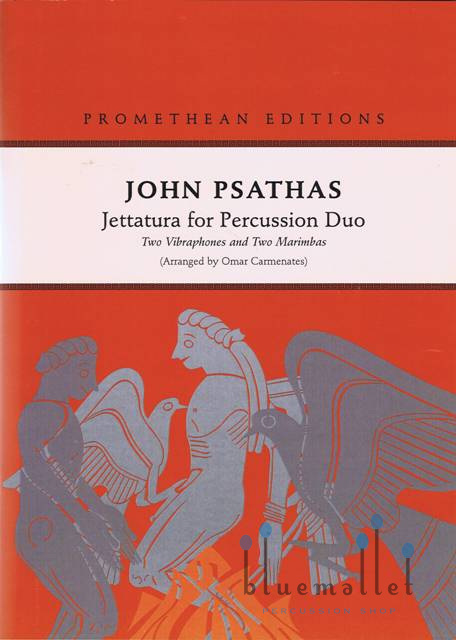 Psathas , John - Jettatura for Percussion Duo (arr. Omar Carmenates) (スコア・パート譜セット)