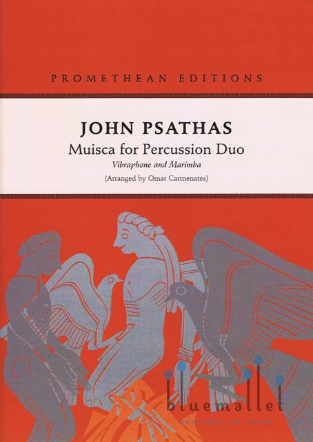 Psathas , John - Muisca for Percussion Duo (arr. Omar Carmenates) (スコア・パート譜セット)