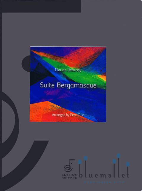 Debussy , Claude - Suite Bergamasque (arr. PercuDuo) (スコア・パート譜セット)