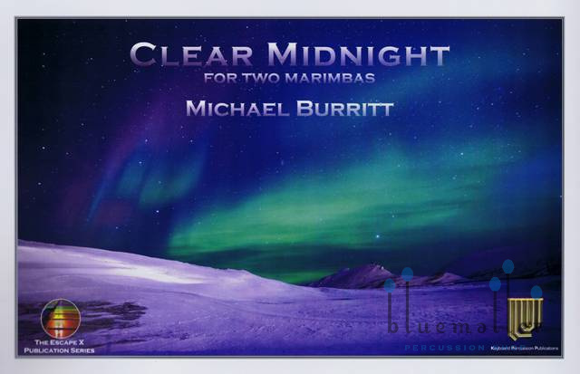 Burritt , Michael - Clear Midnight (スコア・パート譜セット)