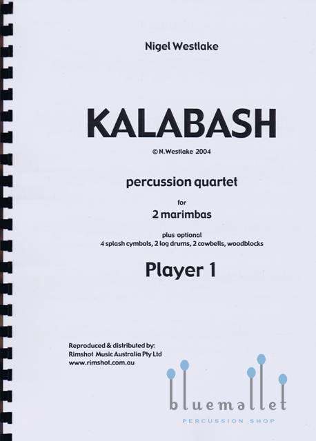 Westlake , Nigel - Kalabash (パート譜のみ)