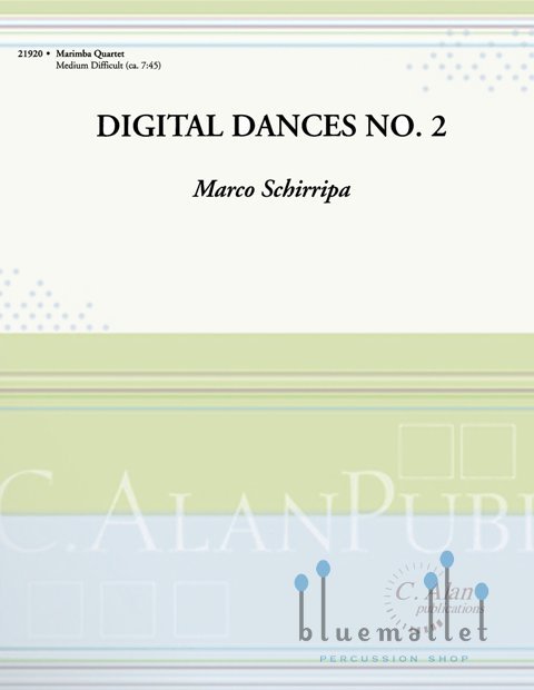 Schirripa , Marco - Digital Dances No.2 (スコア・パート譜セット)