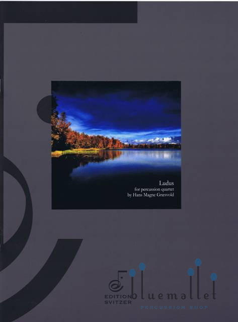 Graesvold , Hans Magne - Ludus for Percussion Quartet (スコア・パート譜セット)