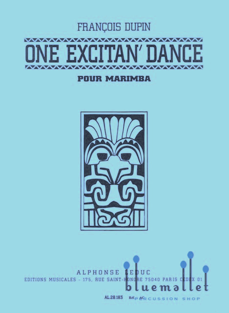 Dupin , Francois - One Excitan' Dance pour Marimba