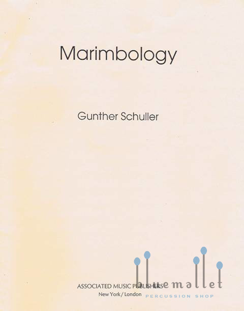 Schuller Gunther Marimbology Bluemallet