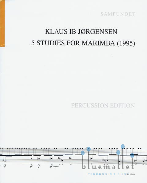 Jorgensen , Klaus Ib - Five Studies for Marimba