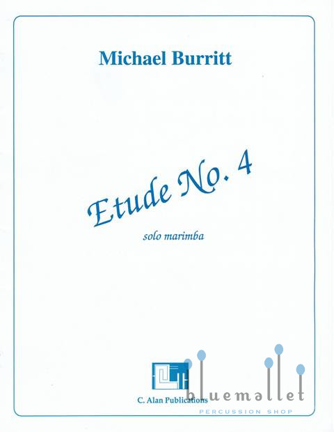 Burritt , Michael - Etude No.4 Solo Marimba