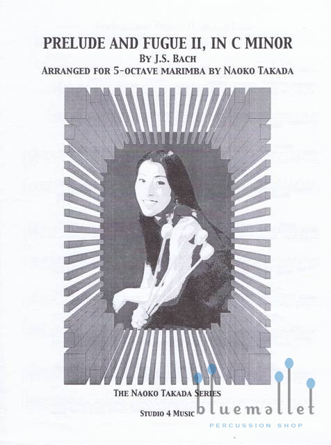 Bach , Johann Sebastian - Prelude and Fugue 2 , in C Minor (arr. Naoko Takada)