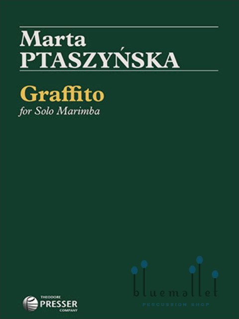 Ptaszynska , Marta - Graffito  for Solo Marimba