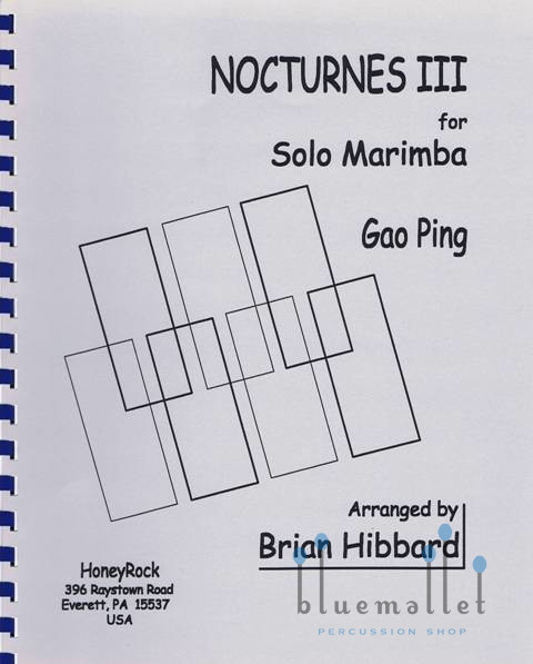 Ping , Gao - Nocturnes III  for Solo Marimba
