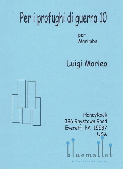 Morleo , Luigi - Per i profughi di guerra 10 per Marimba