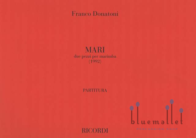 Donatoni , Franco - Mari due pezzi per Marimba