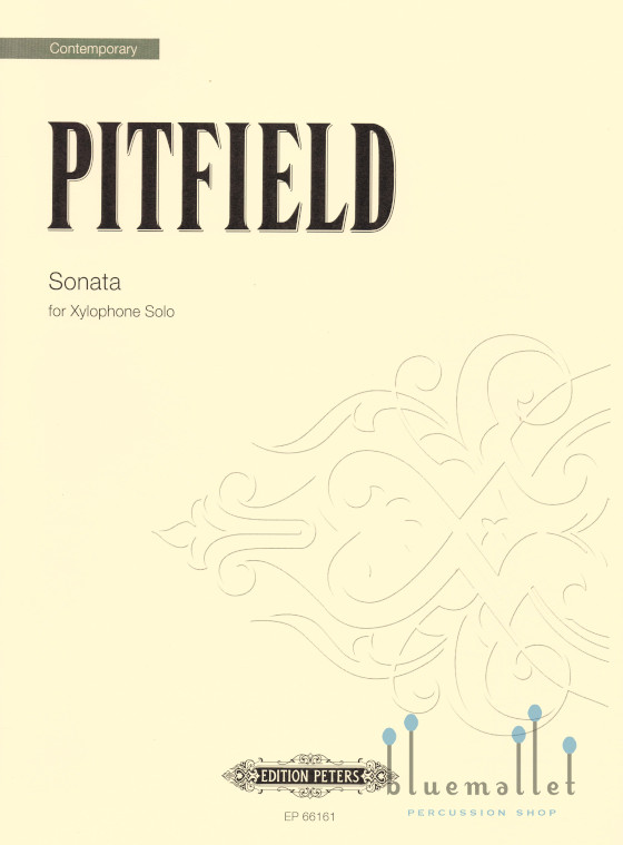 Pitfield , Thomas B. - Sonata for Xylophone Solo bluemallet