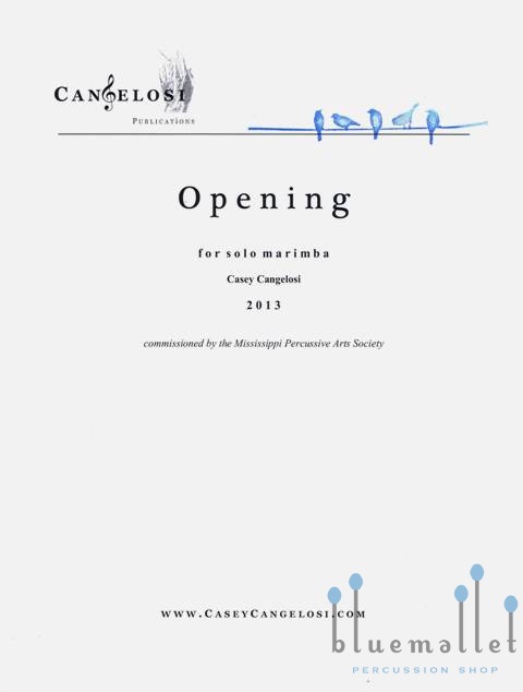 Cangelosi , Casey - Opening for Solo Marimba