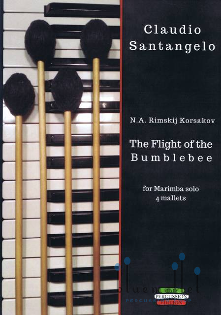 Rimsky-Korsakov , Nikolay - The Flight of The Bumblebee for Marimba Solo 4 Mallets (arr. Claudio Santangelo)