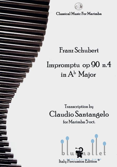 Schubert , Franz Peter - Impromptu op.90 n.4 in Ab Major (trans. by Claudio Santangelo)