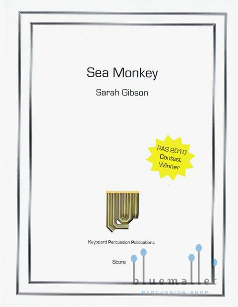 Gibson , Sarah - Sea Monkey (スコア・パート譜セット)