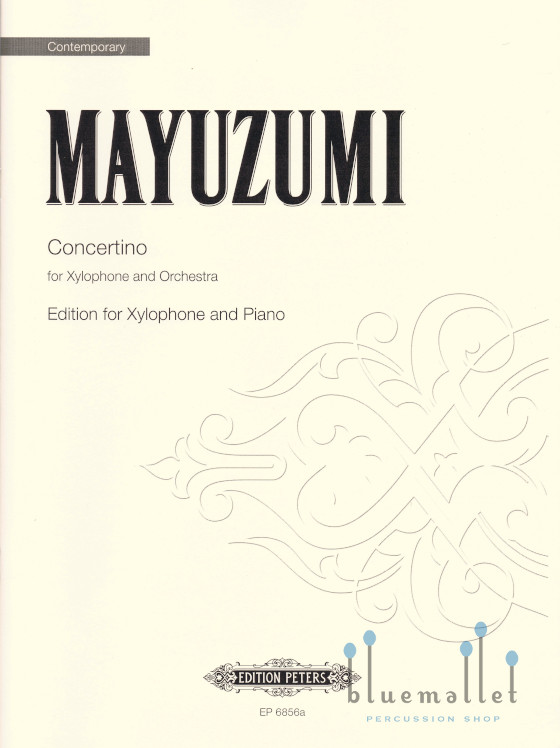Mayuzumi , Toshiro - Concertino for Xylophone and Orchestra (ピアノ伴奏版 / スコア・パート譜セット)