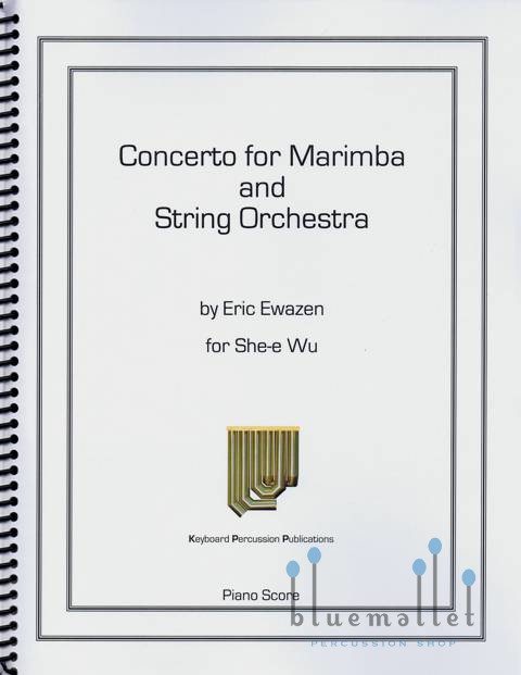 Ewazen , Eric - Concerto for Marimba (ピアノ伴奏版 / スコア