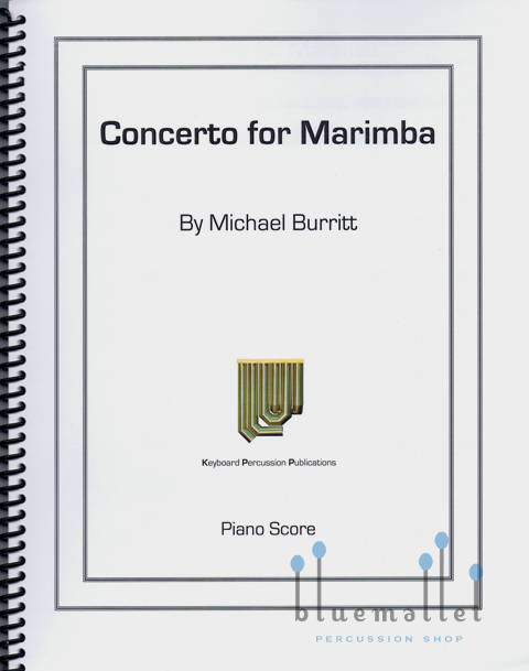 Burritt , Michael - Concerto for Marimba (スコア・パート譜セット)