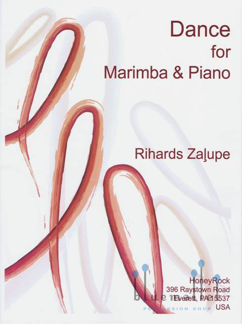 Zalupe , Rihards - Dance for Marimba & Piano (スコア・パート譜セット)
