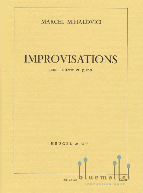 Mihalovici , Marcel - Improvisations (スコア・パート譜セット)