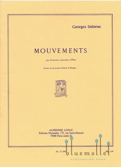 Delerue , Georges - Mouvements (スコア・パート譜セット)